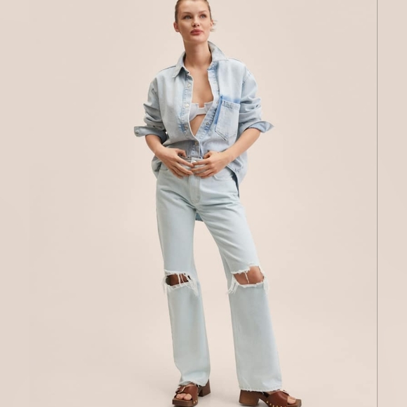 MANGO distressed jeans - Picture 4 of 5